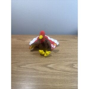 Ty Beanie Babies‎ - Gobbles the Turkey w/Tag Thanksgiving
